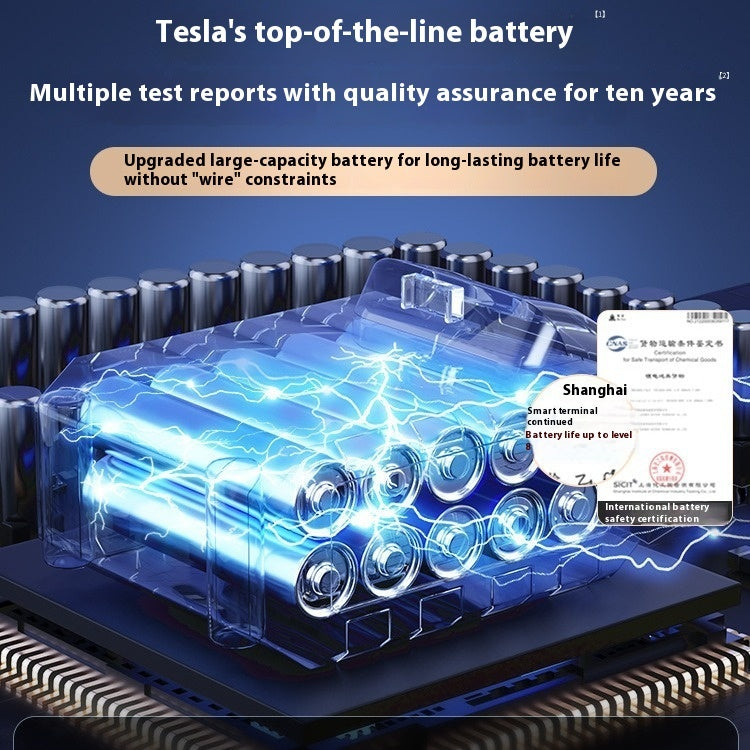 Car Mounted Vacuum Cleaner Wireless Charging Suction