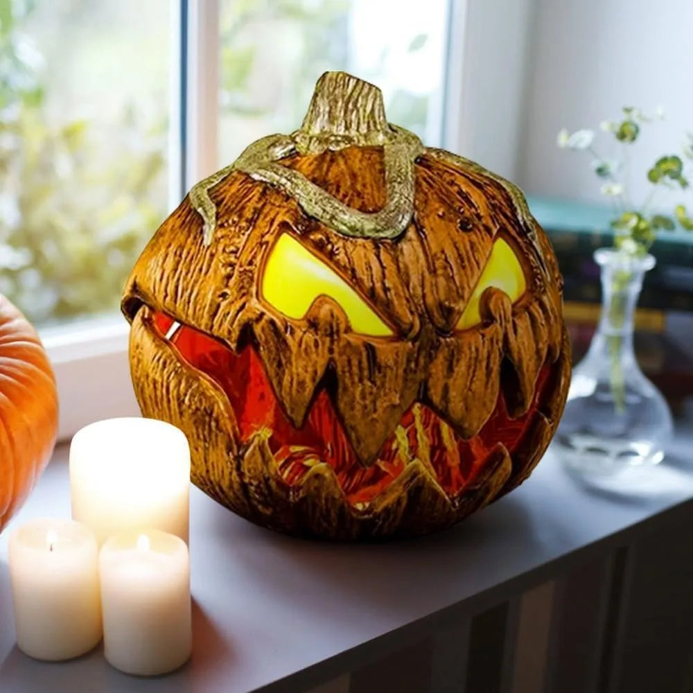 Halloween Pumpkin Head With Lifting Function With Light