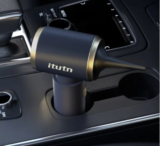 Car Mounted Vacuum Cleaner with Wireless Charging