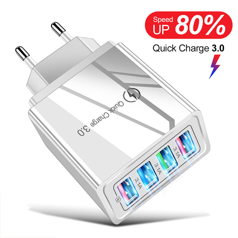 USB Charger Quick Charge 3.0 4
