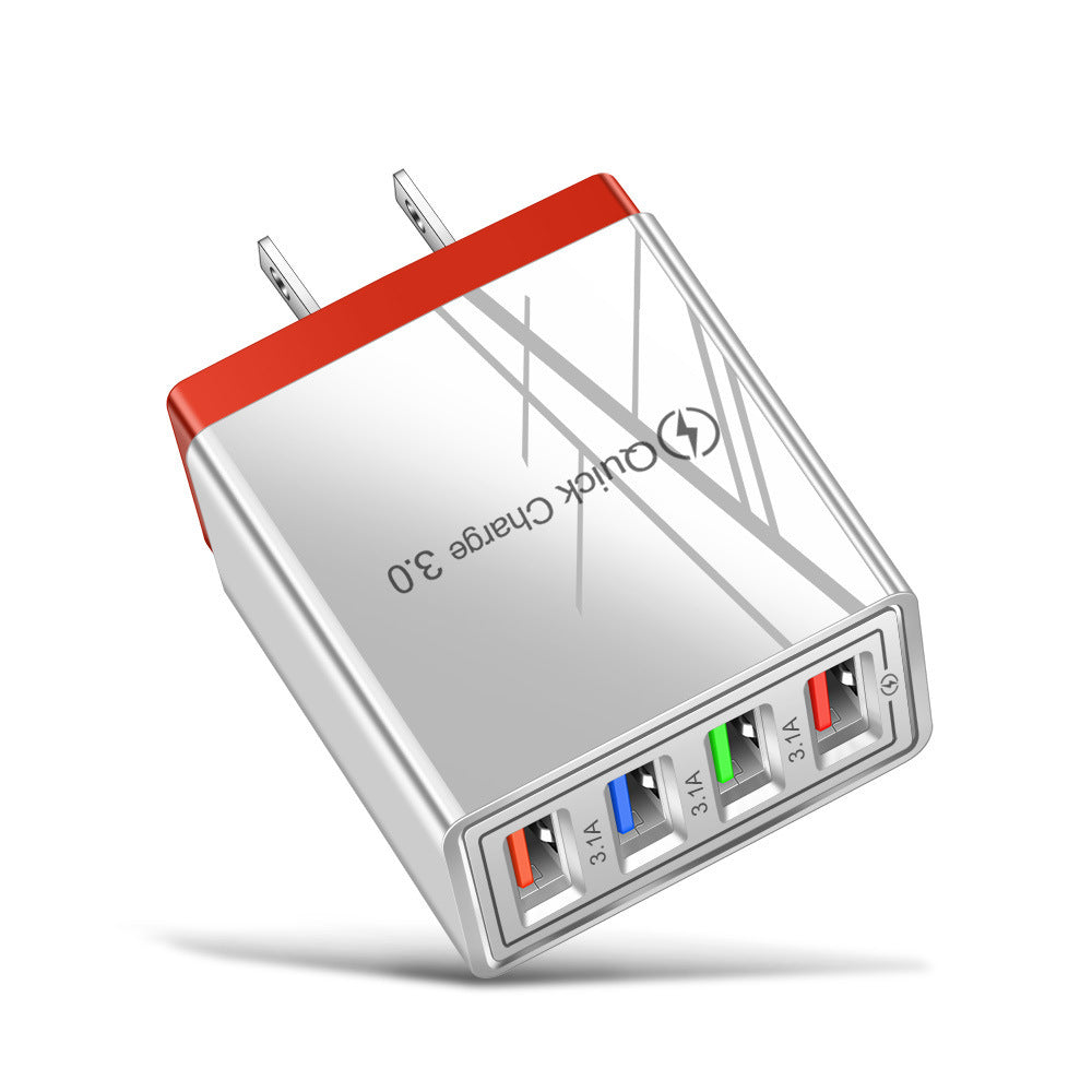 USB Charger Quick Charge 3.0 4