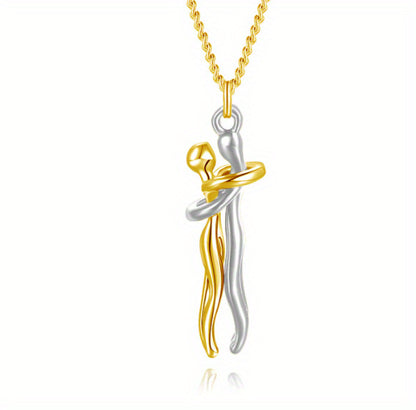 Love Hug Necklace Unisex Men Women