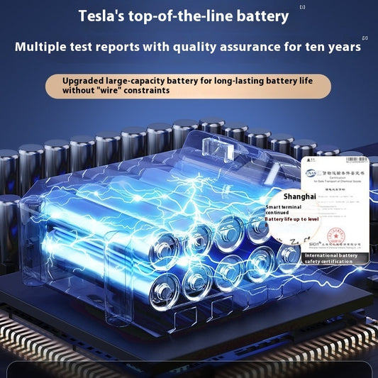Car Mounted Vacuum Cleaner Wireless Charging Suction