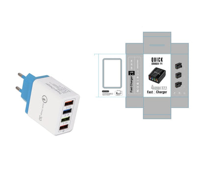 USB Charger Quick Charge 3.0 4