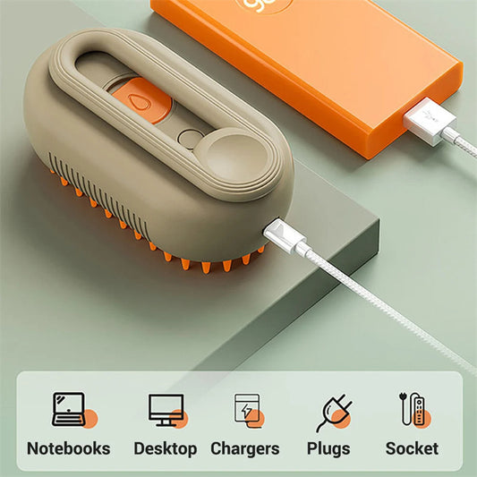 Steamy Brush 3 In 1 Electric