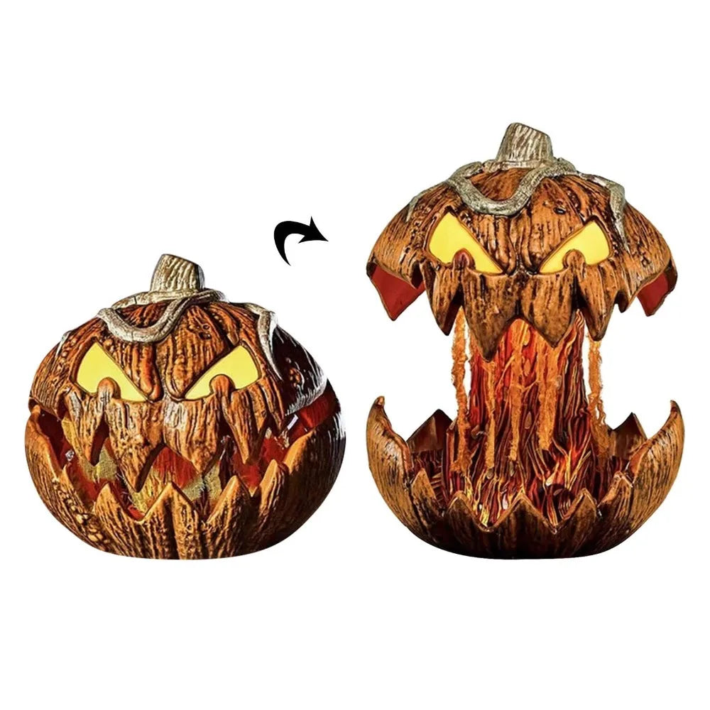 Halloween Pumpkin Head With Lifting Function With Light