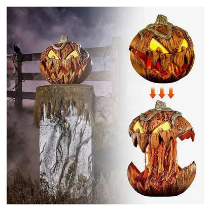 Halloween Pumpkin Head With Lifting Function With Light