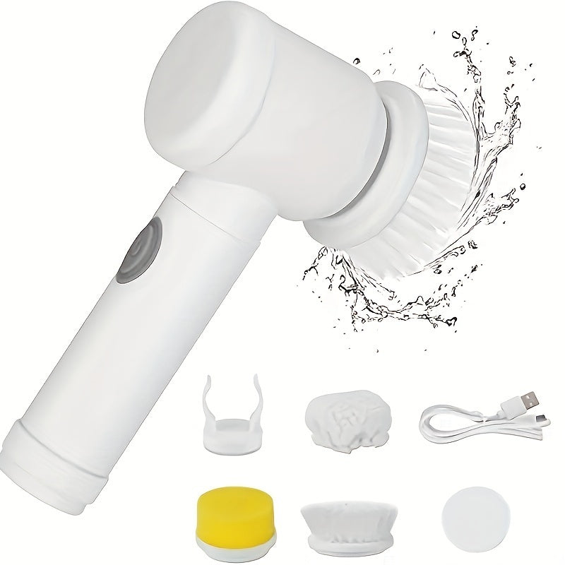 USB Rechargeable Handheld Rotary Brush