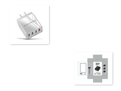 USB Charger Quick Charge 3.0 4