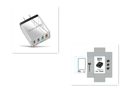 USB Charger Quick Charge 3.0 4