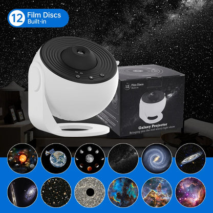 Night Light Galaxy Projector  360